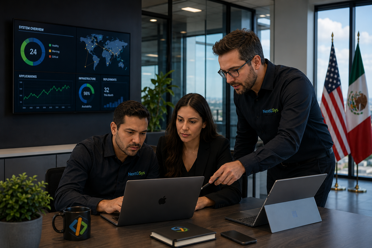 NextGSys team in McAllen office